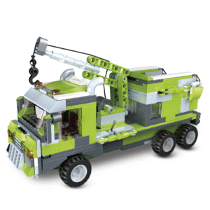 Eight in one construction vehicle - Construction series building block toys