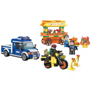 Chasing Fruit Stall Robbers - Police Series