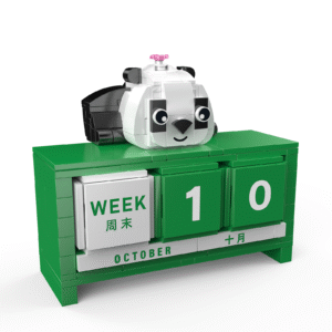 Panda Calendar - Puzzle Block Toy