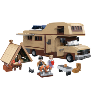 Forest Oxygen Bar, Camping RV - City Vehicle Building Blocks Toy