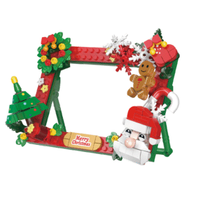 Festival photo frame - building block toys